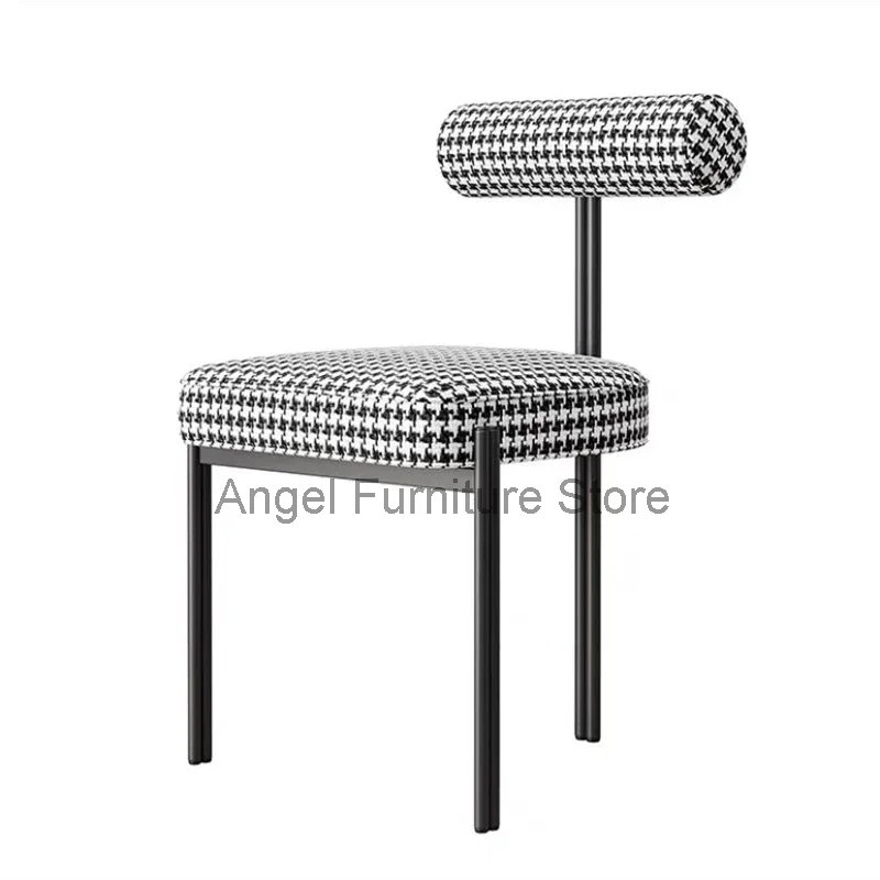 Minimalist Dining Chair Home Internet Celebrity Affordable Luxury Style Dining Table and Chair Leisure Armchair Cosmetic Chair