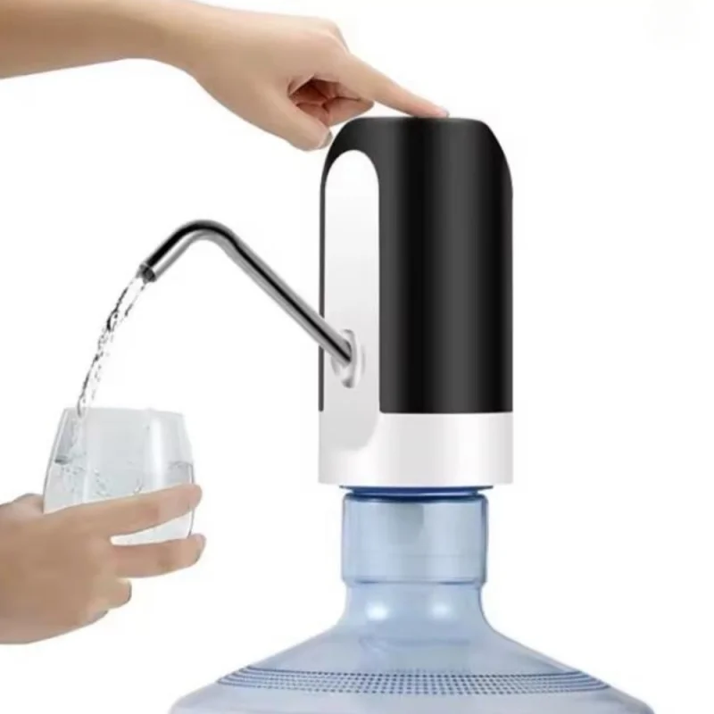 

Кухонный автоматический диспенсер для воды с зарядкой, автоматический насос для питьевой воды, портативный электрический диспенсер для воды, переключатель для бутылки с водой