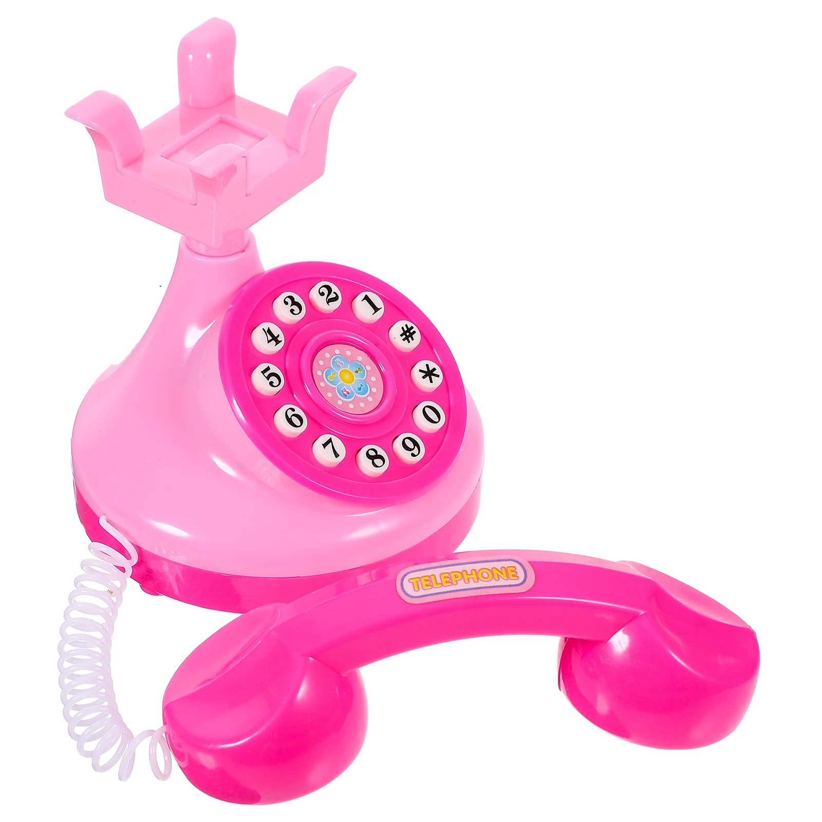 Telefono per bambini simulato giocattolo per bambini moda bambino giochi di ruolo per bambini giocattolo a forma di telefono elettrodomestico