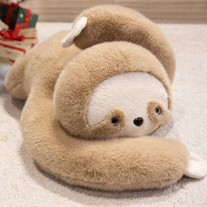 

Мягкая плюшевая подушка-игрушка с длинными руками (65-75 см): коала, красная панда, ленивец. Утяжеленная, подарок на день рождения.