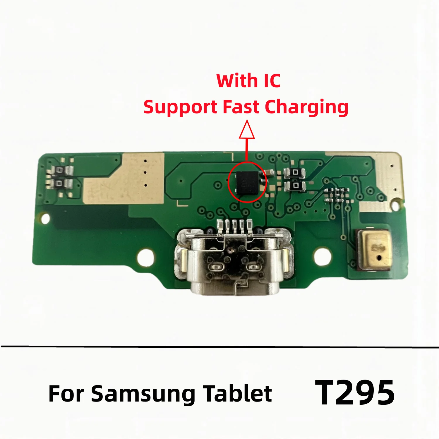 Imagem -03 - Carregador Usb Dock Connector Board Porta de Carregamento Cabo Flex para Samsung Tab a 8.02023 Sm-t290 Sm-t295 T295 T295 10 Pcs por Lote