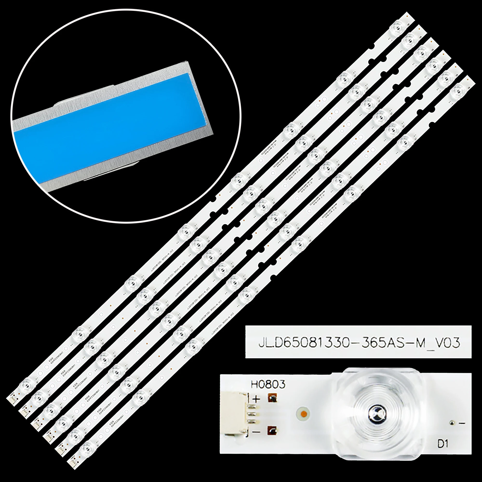 

LED Backlight strip For 65UD6436 TV 65S4 65S421 65S423 65s425 65P4USM 65UF1 65U5850C LVU650ND L65P8MUS 65S425TACA 65S4LEAA