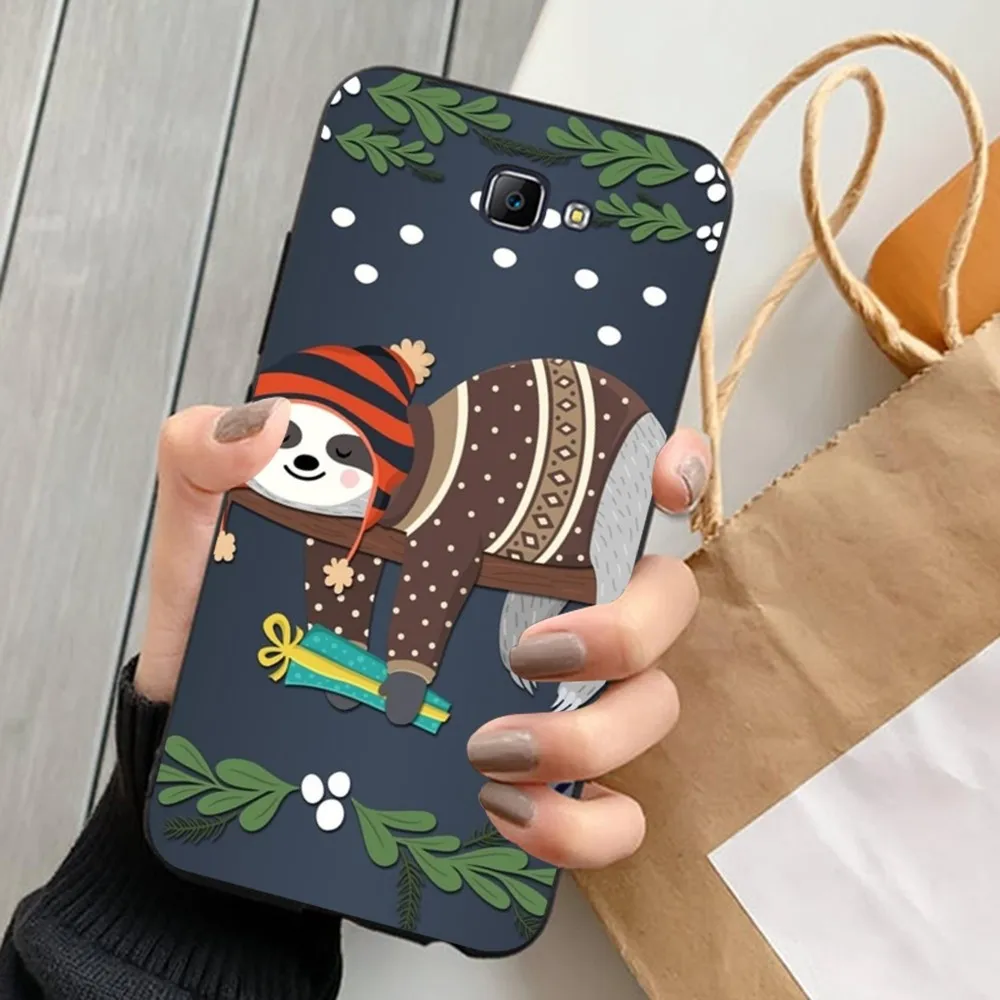 Sloth Phone Case For Samsung J 7 plus 7core J7 neo J6 plus prime J6 J4 J5 Mobile Cover