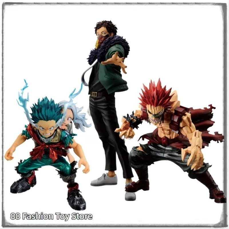 

In Stock Original My Hero Academia Midoriya Izuku Overhaul Kirishima Eijiro Toyoura Taishirou Anime Figure PVC Anime Model Toy