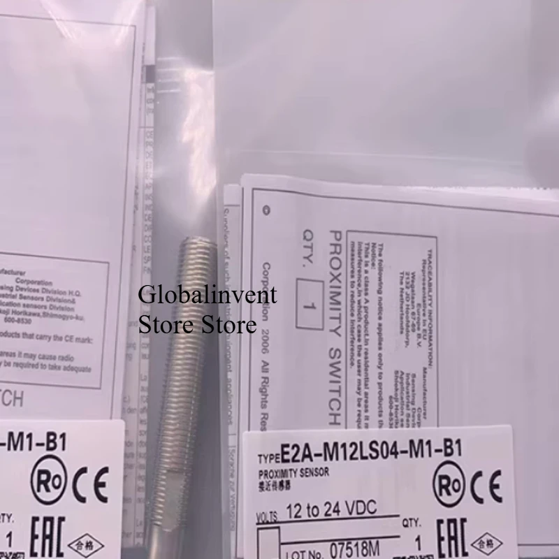 

Новый индуктивный датчик приближения (3 шт.): E2A-M12LS04-M1-B3, E2A-M12LS04-M1-C2, E2A-M12LS04-M1-B1, E2A-M12LS04-M1-B2