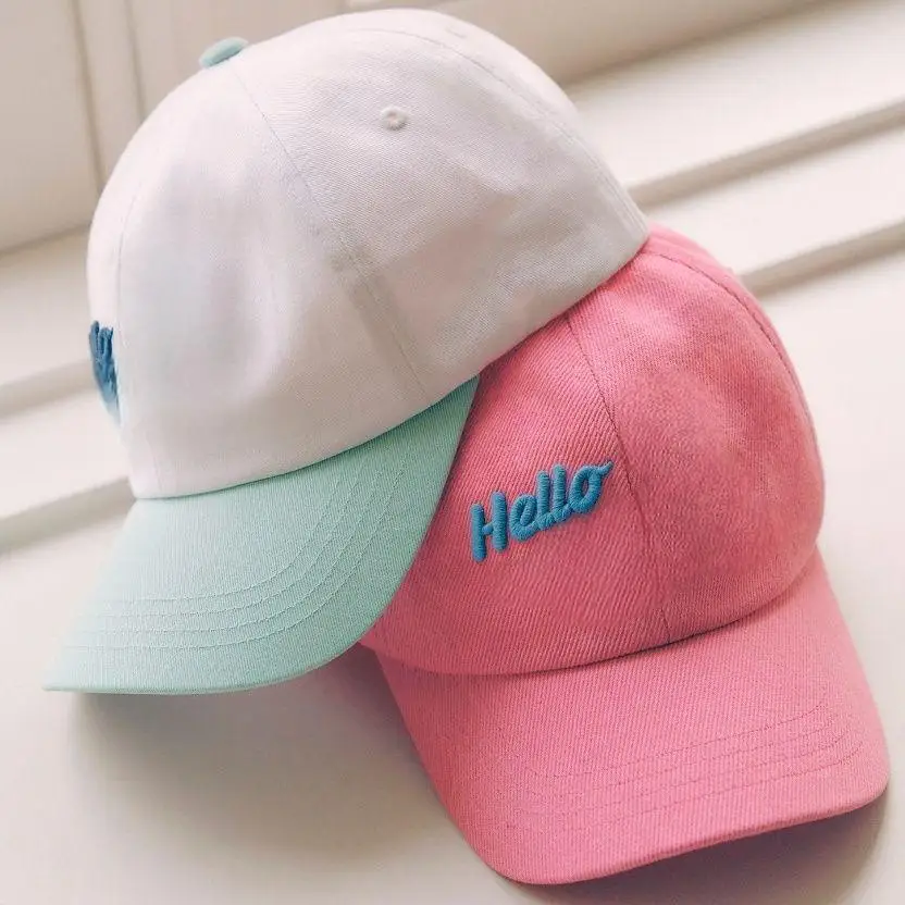 pink-letter-print-golf-duckbill-cap-spring-autumn-sun-hat-fashion-versatile-outdoor-travel-casual-baseball-hat