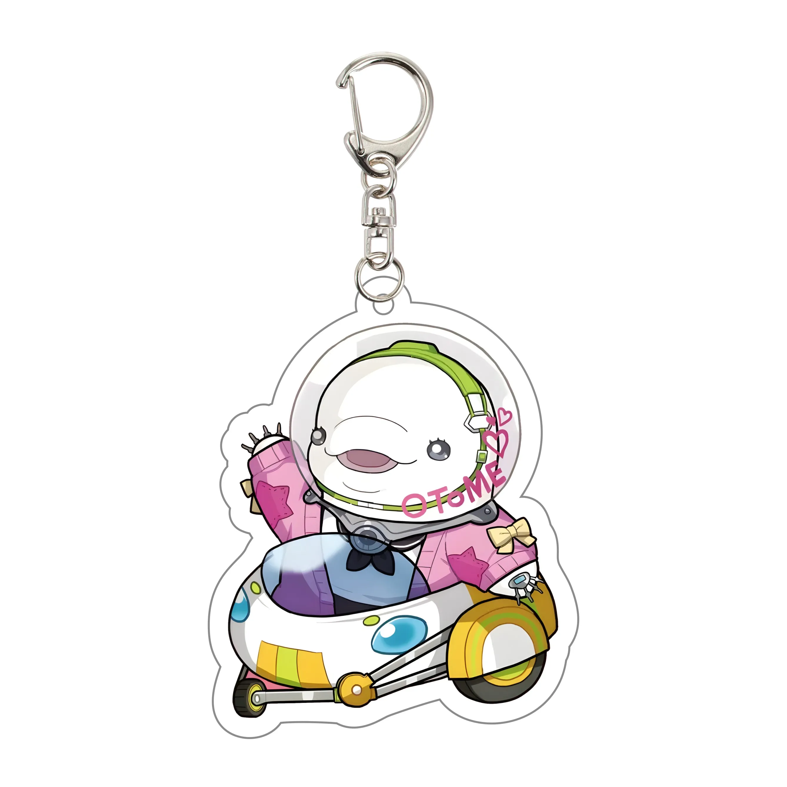 6 سنتيمتر Gnosia لطيف نمط سلسلة مفاتيح مصنوعة من الأكريليك Yuriko جينا Setsu ريمنان مفتاح سلسلة كيرينغ قلادة سلاسل ل اكسسوارات حقيبة المشجعين الهدايا #6