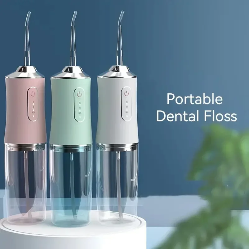 

Teeth Oral Irrigator Portable Mouth Washing Interdental Cleaning Irrigator USB Oral Teeth Dental Flosser