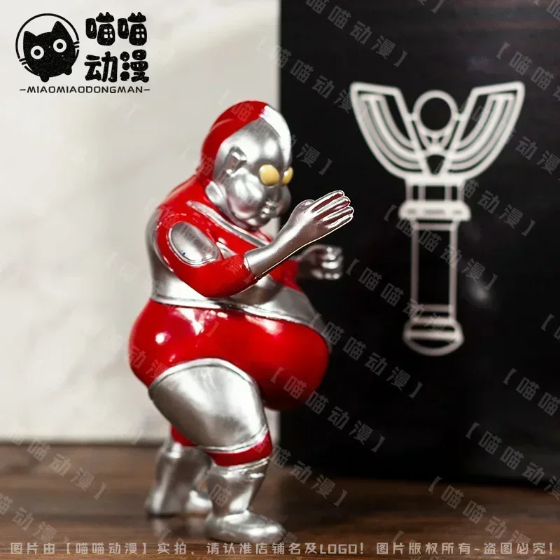 18cm Ultramans Anime Gk Ultraman Obesity Kawaii PVC Model Toy Doll Funny Handmade Cosplay room Decoration kids Birthday Gift #4