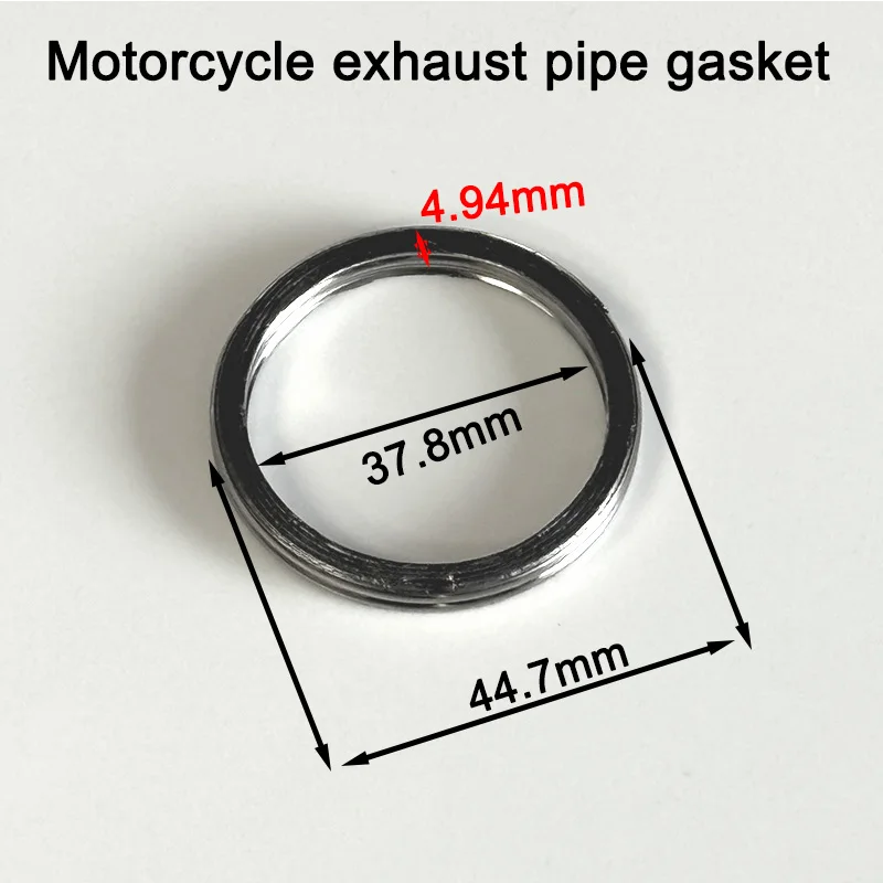 45mm Motorcycle Exhaust Pipe Header Gasket for TTR230 for CBR250R for CRF230