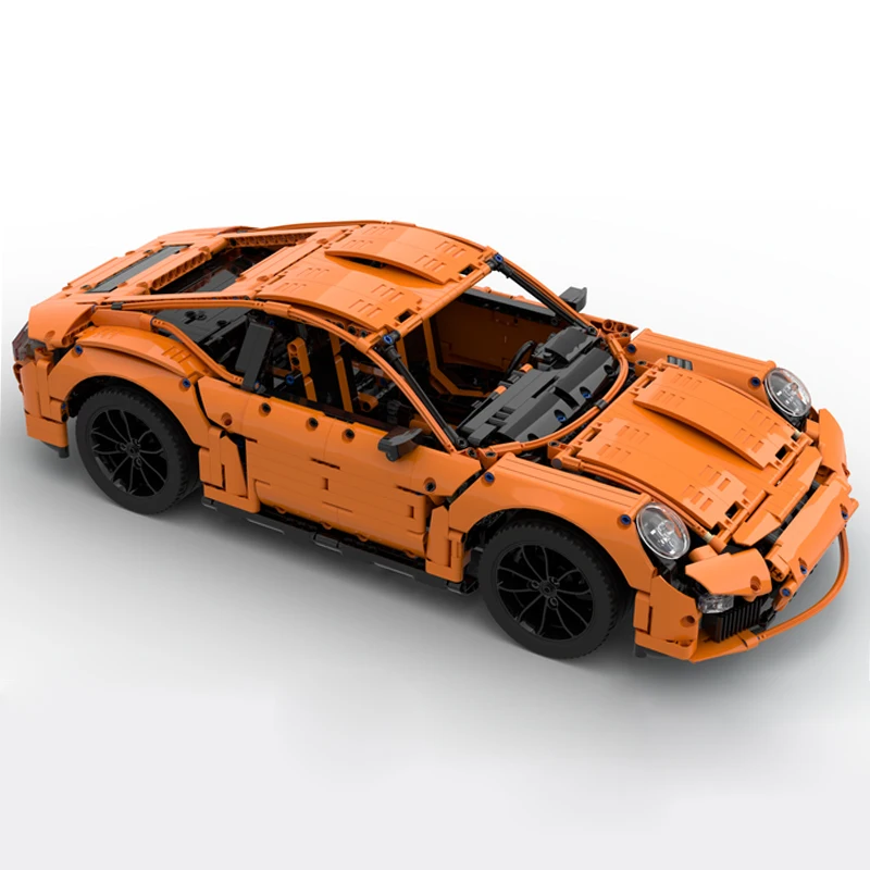 MOC-40207 1:8 Technical Super Speed Car Hypercar Model Building Blocks Bricks Puzzle Educational Toys Christmas Gift For Kids