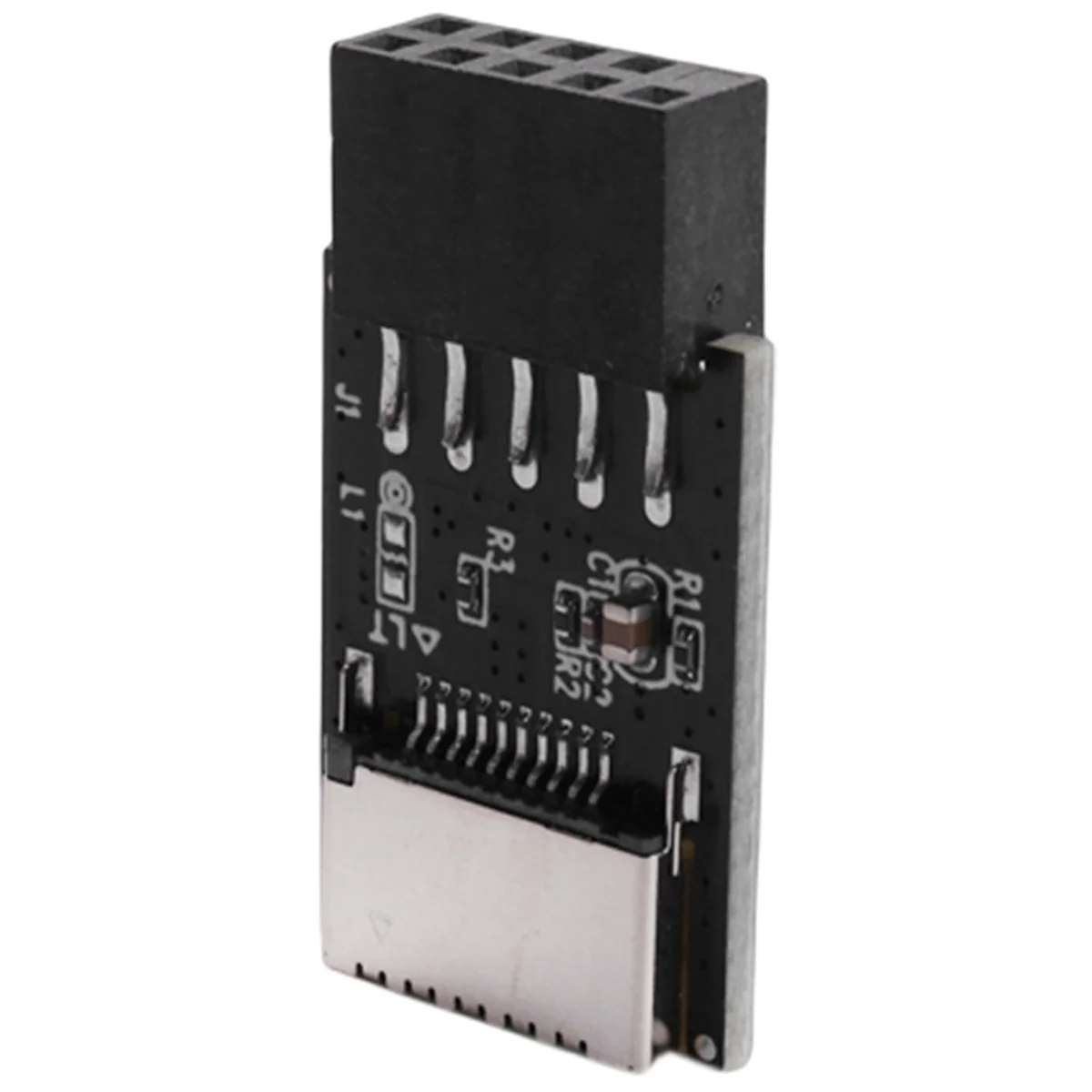 Moederbord Usb2.0 9pin Naar TYPE-C A-KEY Front Connector Converter Usb3.2 TYPE-E Interface Header Adapter Extender Kaart