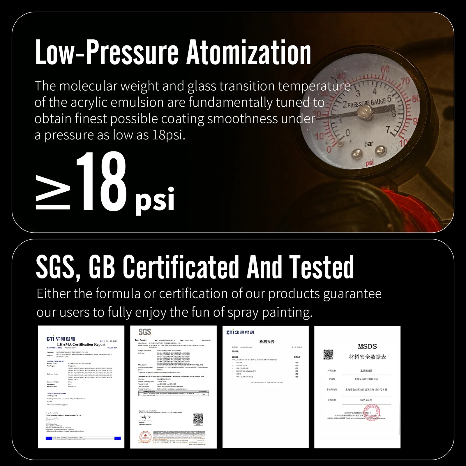 DSPIAE XG Series Pre Mixed Paint - Basic Color Master 50ML Water-based Paint for Spraying/Hand Painted Model Coloring Pigments