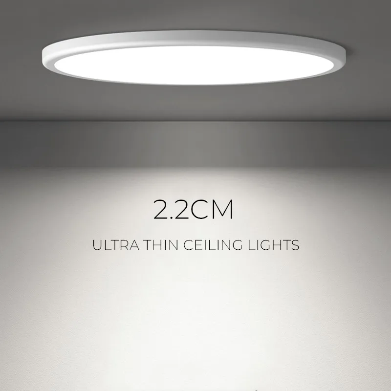 LED Ceiling Light Dimmable 18W 24W 36W 48W 220V with 3 Color Adjustable for Bedroom Livingroom Bathroom Modern Ceiling Lamp