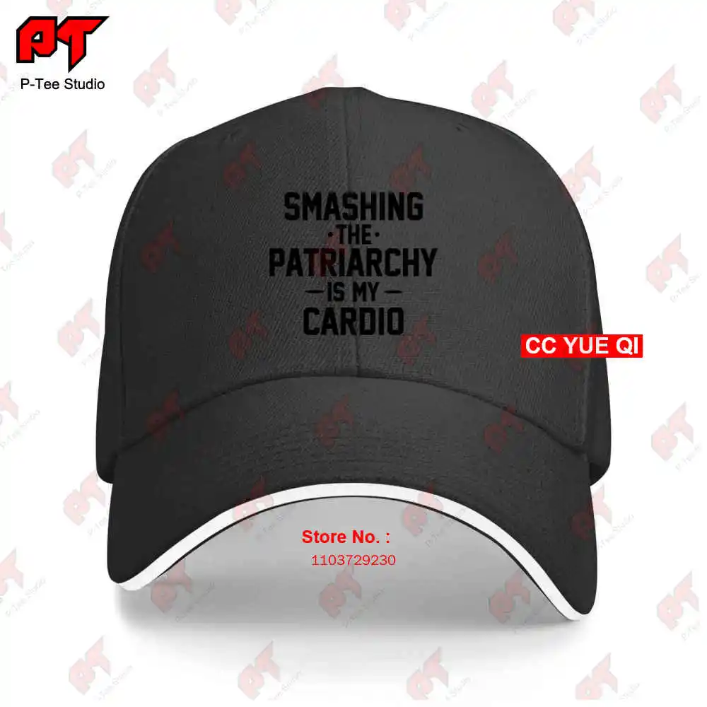 Esmagando o patriarcado é o meu Cardio Baseball Caps, Truck Cap, SA7Y