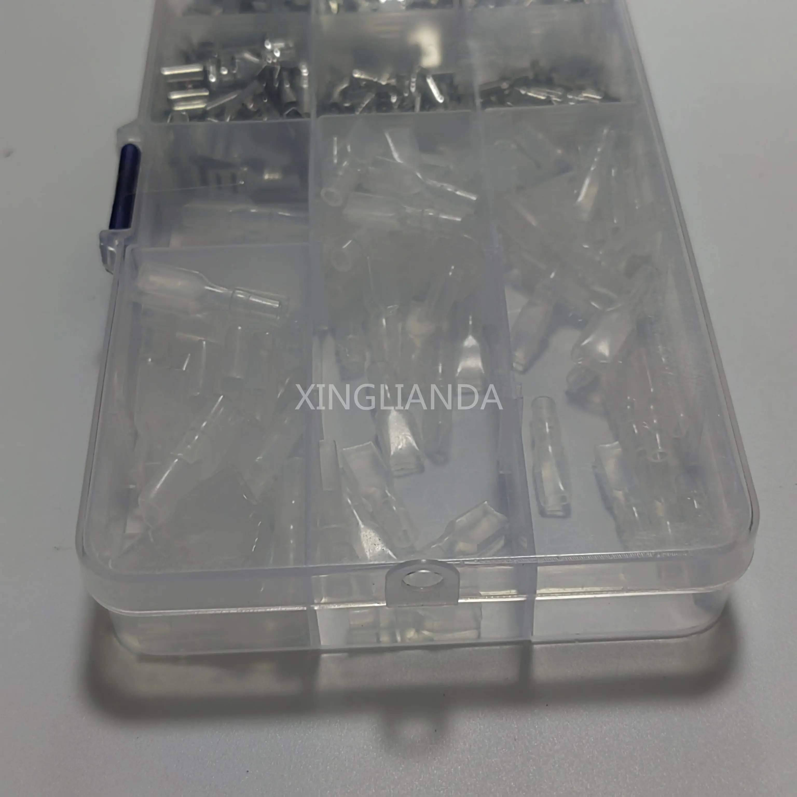 270PCS/Box Each 30 Sets 6.3/4.8/2.8mm plug spring+insert piece+sheath cold press terminal male and female plug connectors