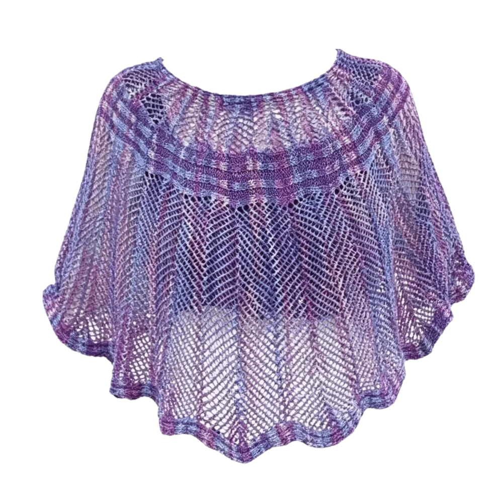 

Pullover Style Crochet Shawl Pearl Brooch Detachable Collars Knitted Beach Cover-up Solid Color Breathable