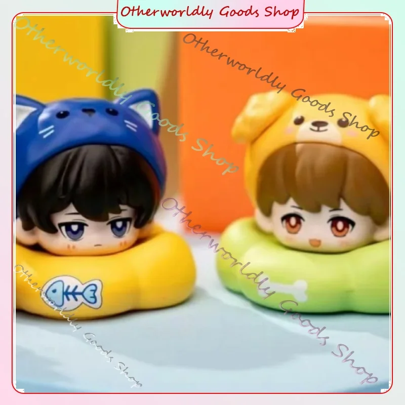 A tumba perdida fofo pequeno ninho série empilhamento caixa cega decoração de mesa coleção presente do feriado brinquedos anime estatueta