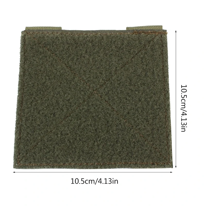 2er-Set Klett-Taktik-Patch-Board Molle-Befestigungspanel für Abzeichen und Aufnäher – Detail 6