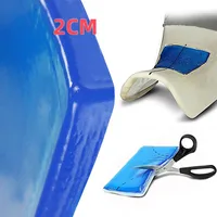 Almohadilla de Gel para asiento de motocicleta mejorada, estera de absorción de impacto, cojín de Gel suave y cómodo grueso de 2CM, almohadillas de asiento modificadas para motocicleta