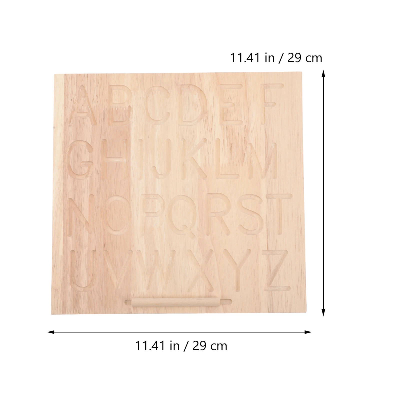 

1 Set Wooden Letters Tracing Board Double-Sided Alphabet Exercise Tool Educational Learning For Kids Homeschool Kindergartenwood