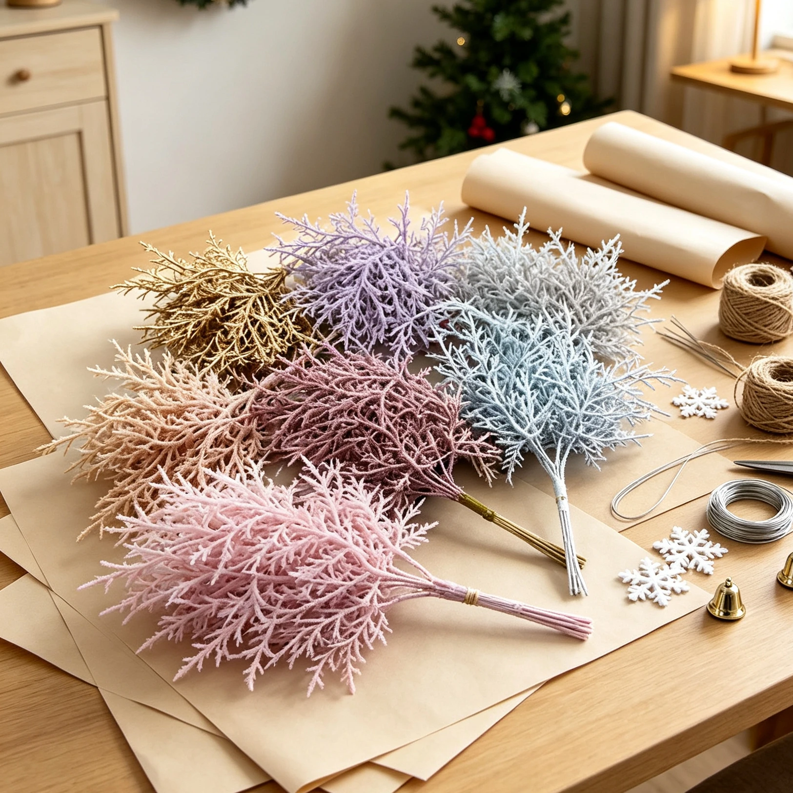 Kunstmatige veelkleurige frost - Christmas Tree Artificial recensie en prijs