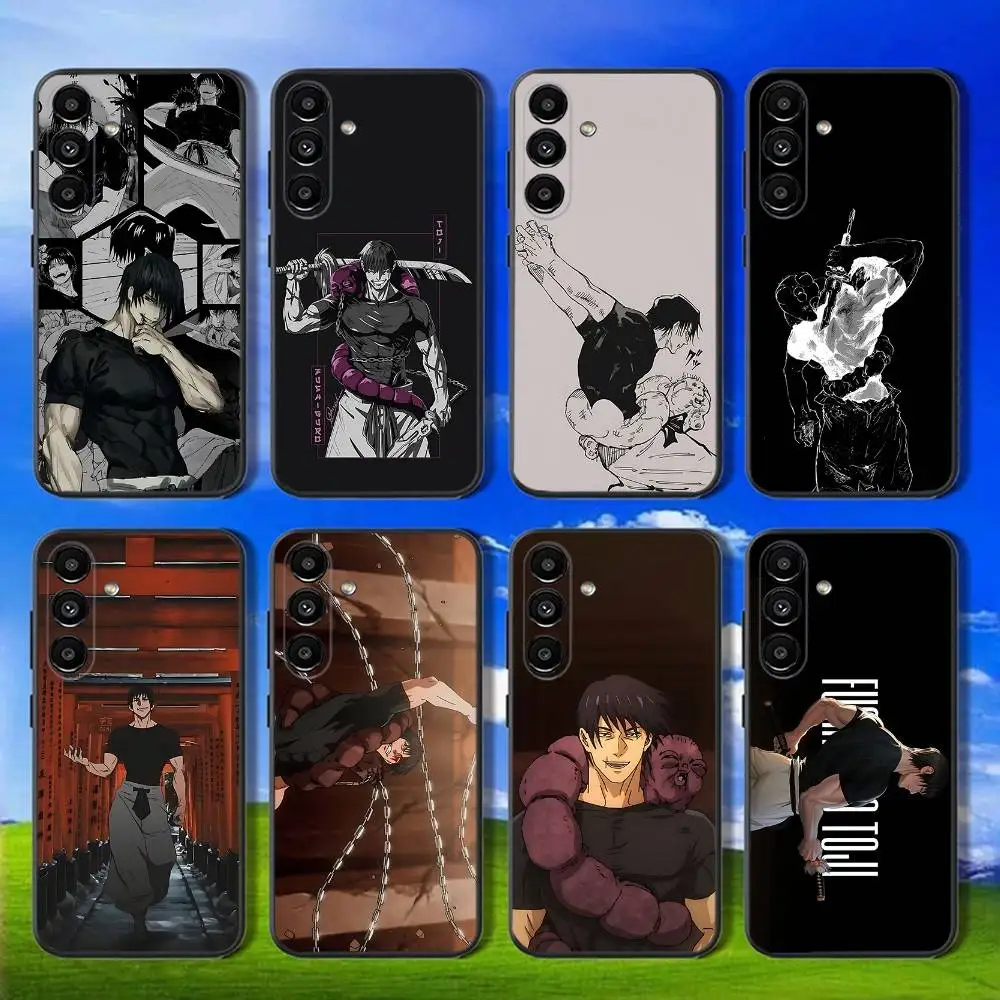 

Toji Fushiguro J-Jujutsu Kaisen Phone Case For Samsung Galaxy A13,A21s,A22,A31,A32,A52,A53,A71,A80,Soft Black Shell