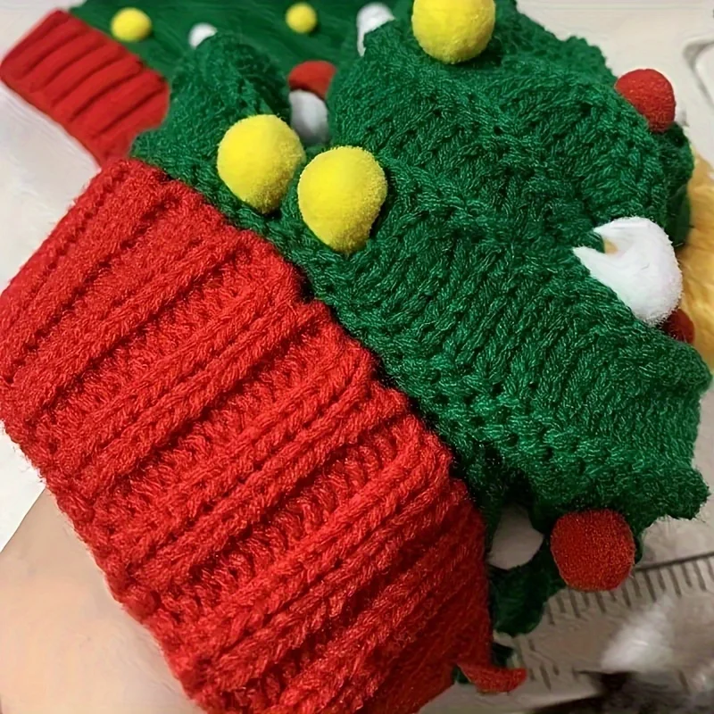 قبعة بنمط شجرة عيد الميلاد الجديدة للرجال في الهواء الطلق