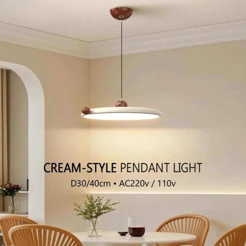 Retro Medieval Bauhaus Pendant Light Restaurant Living Room Study Creative Chandelier LED Interior Decoration Lamp