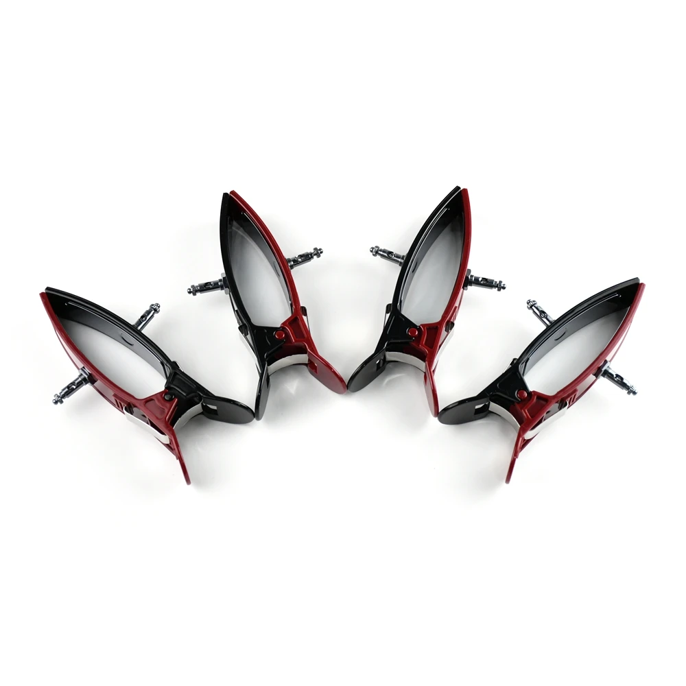 

wholesale 20Set(80pcs) ECG EKG Limb Clamp Clip Electrodes Double headed Multifunctional 3.0 4.0 snap clip For EKG Machine