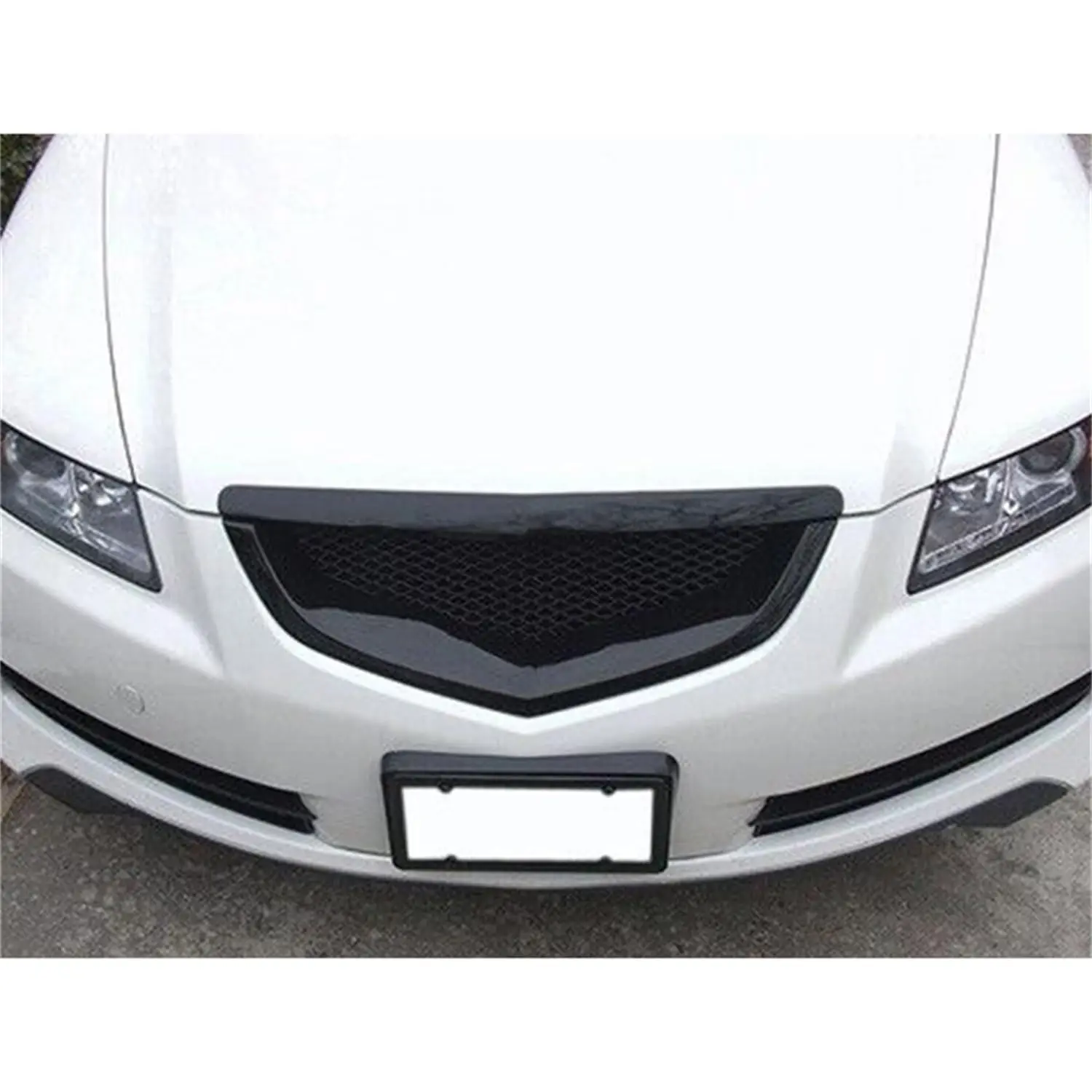 Fit For Acura TL 2004 2005 2006 Year Racing Grille Front Bumper Mesh Grill Body Kit Accessories Matte Black