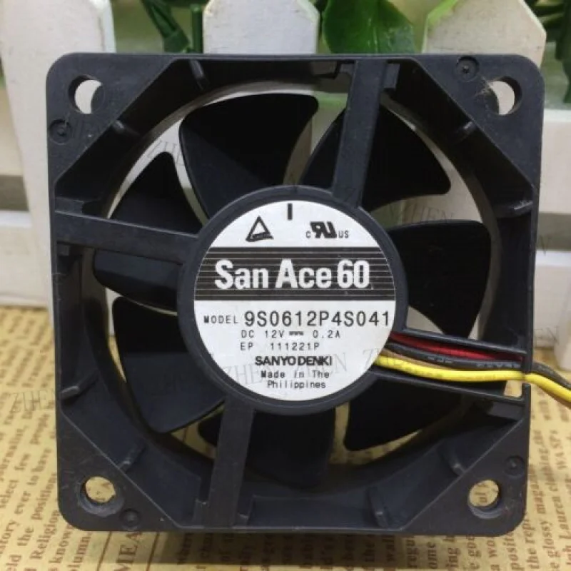 

Y 1 шт. новый 9S0612P4S041 для SANYO San Ace60 12 В 0,2 А охлаждающий вентилятор # QW.