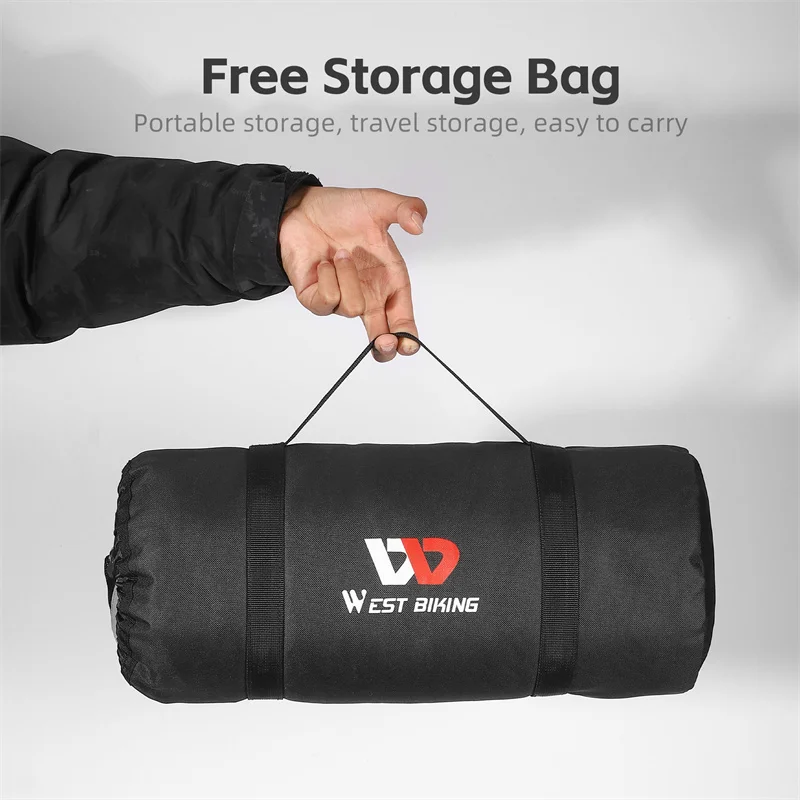 WEST BIKING 16-20 Inch Folding Bike Storage Bag Waterproof Bicycle Frame Protection Bike Loading Travel Handbag Shoulder Bag