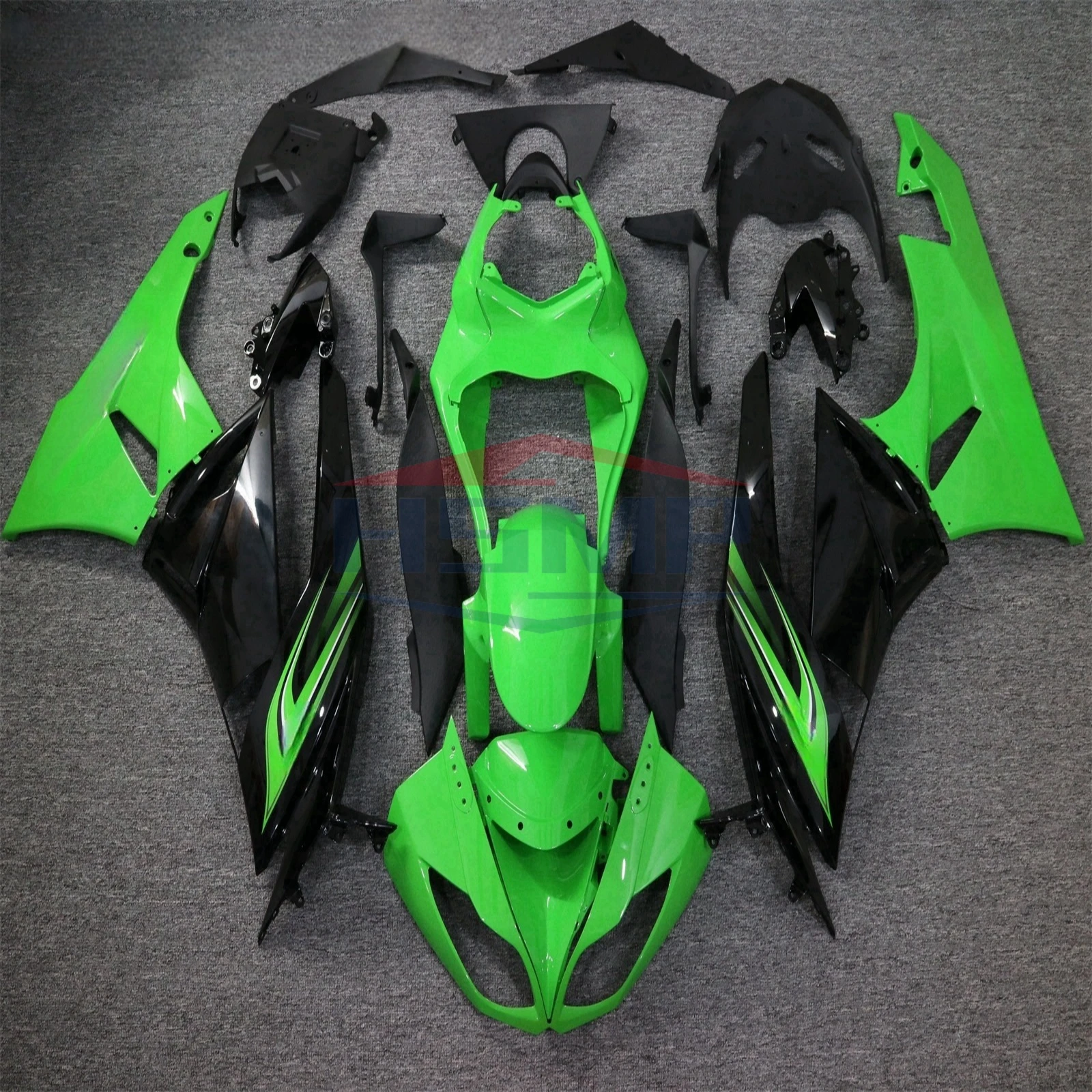 for Kawasaki ZX 6R zx 6r 636 2009 2010 2011 2011 2012 motorcycle complete fairing ABS plastic body decoration kit