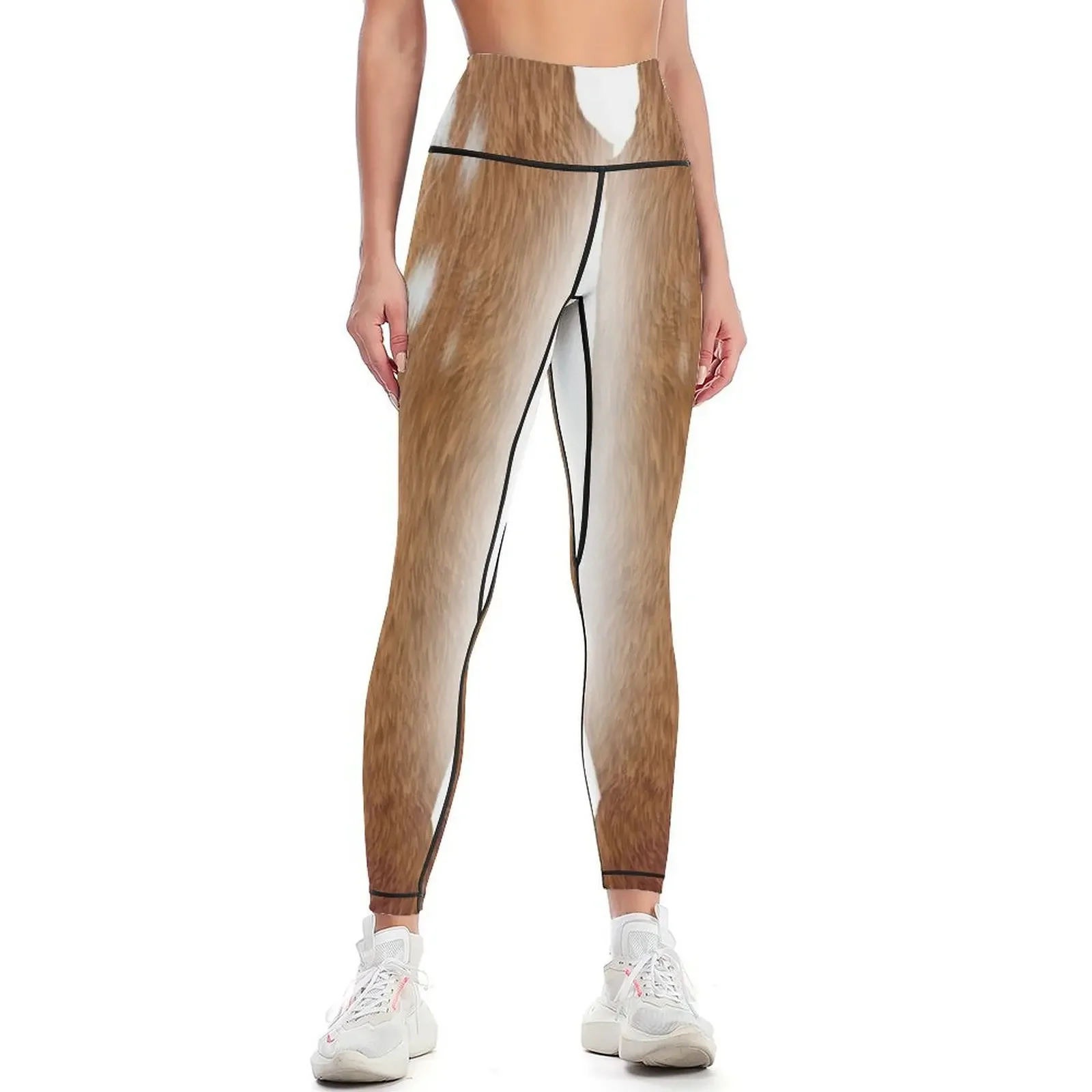 

Deer Fawn Leggings sport legging Women's pants push up tights for Fitness woman Womens Leggings