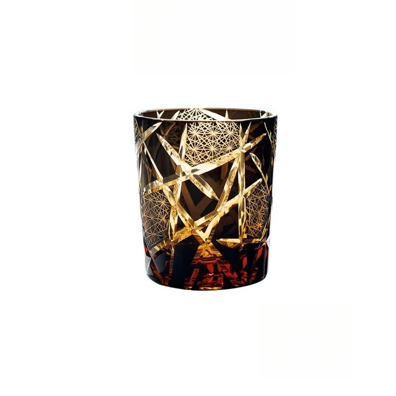 

Ragnarok Personalized Edo Kiriko Cup - Premium Hand-carved Crystal Whiskey Glass for Whiskey Aficionados