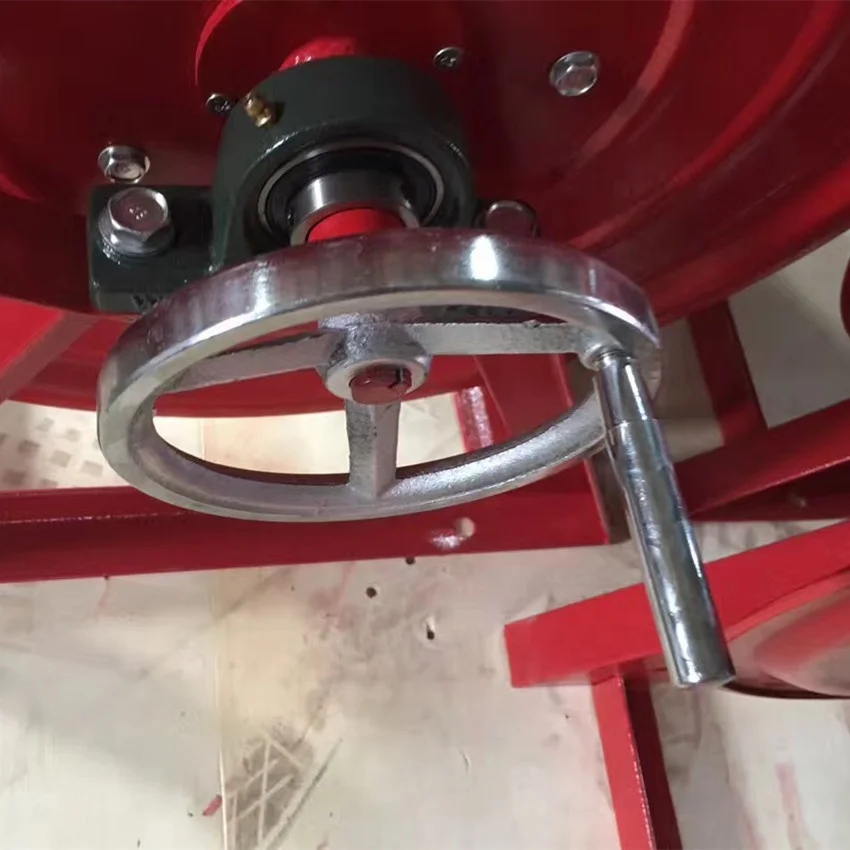 TLF 1 "x 50 m hogedruk zwarte rubberen slanghandgreeprol Australische waterslanghaspel