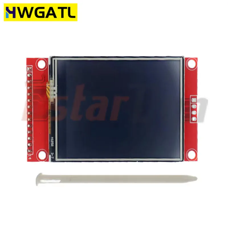 Imagem -03 - Hwgatl-smart Display Screen Drive Módulo ic 1.8 Tft 2.4 Tft 2.8 Tft Touch Display 240x320 ic Ili9341 St7789