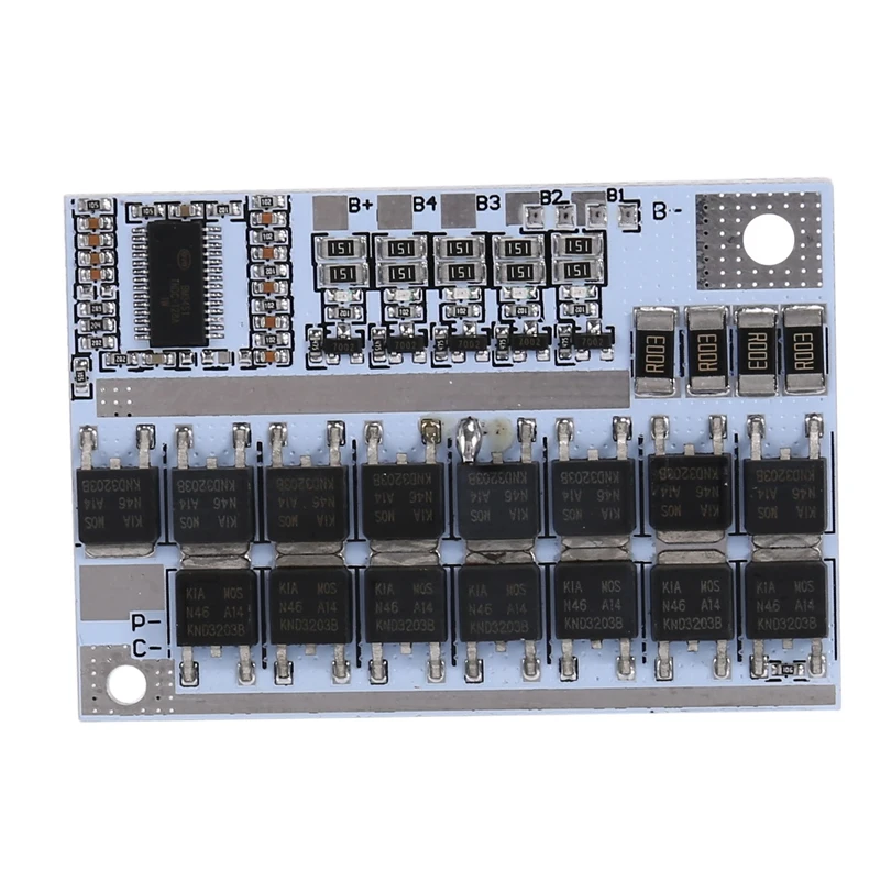 BMS 5S 12V 100A Li-Ion Lithium Battery Protection Circuit Board With Balance Charging Module For Power Bank