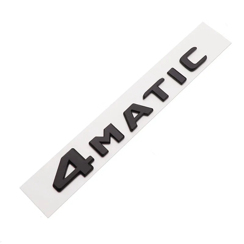 Mercedes Car Letters Rear Trunk 4Matic Logo Emblem Stickers Badge for ML 320 CDI C300 GLK 220 E350 R350 GLA GLC 300 250