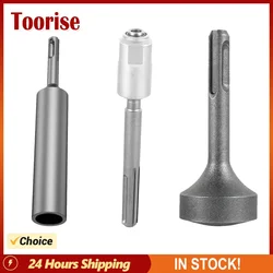 SDS Plus Ground Rod Driver Hardened Steel 17mm Earth Stake Grounding Rod for SDS Plus Rotary Hammer Drill Power Tool Accessory