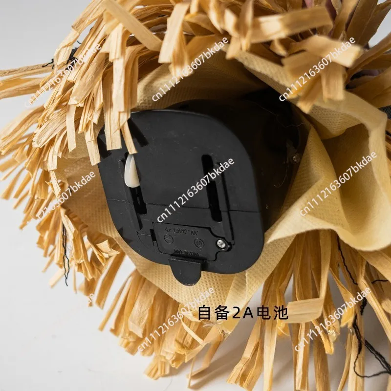 Halloween new electric toy witch broom haunted house secret room restaurant amusement park creative decorative props ornament