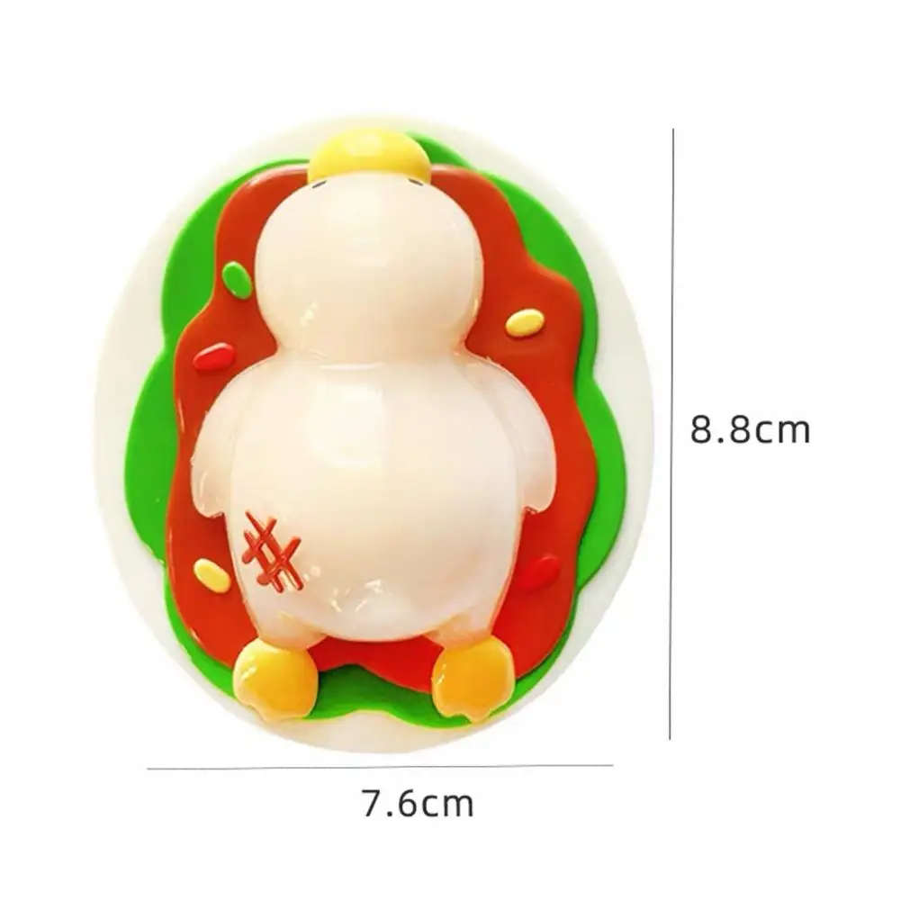 Sunlight Activated Decoration Roast Duck Decoration Roast Duck Color Changing Ornament Uv Temperature Reactive Figurine