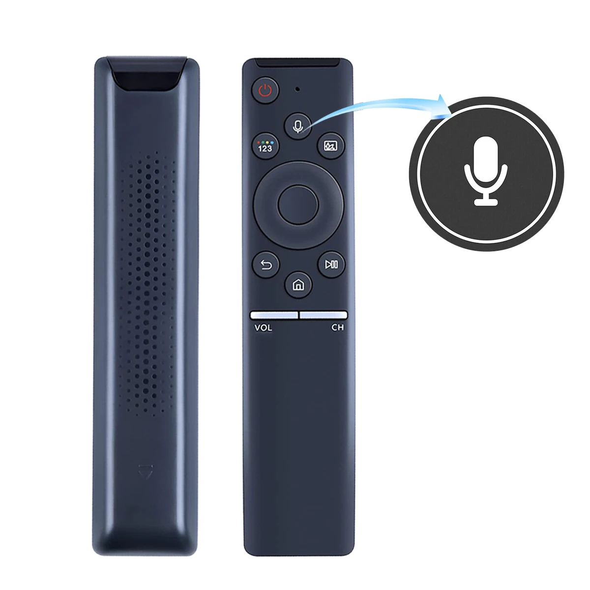 

Voice Remote Control Compatible with Samsung QLED TV 2018 Models QA55Q6FNAW QA55Q7FNAW BN59-01298L A2811700