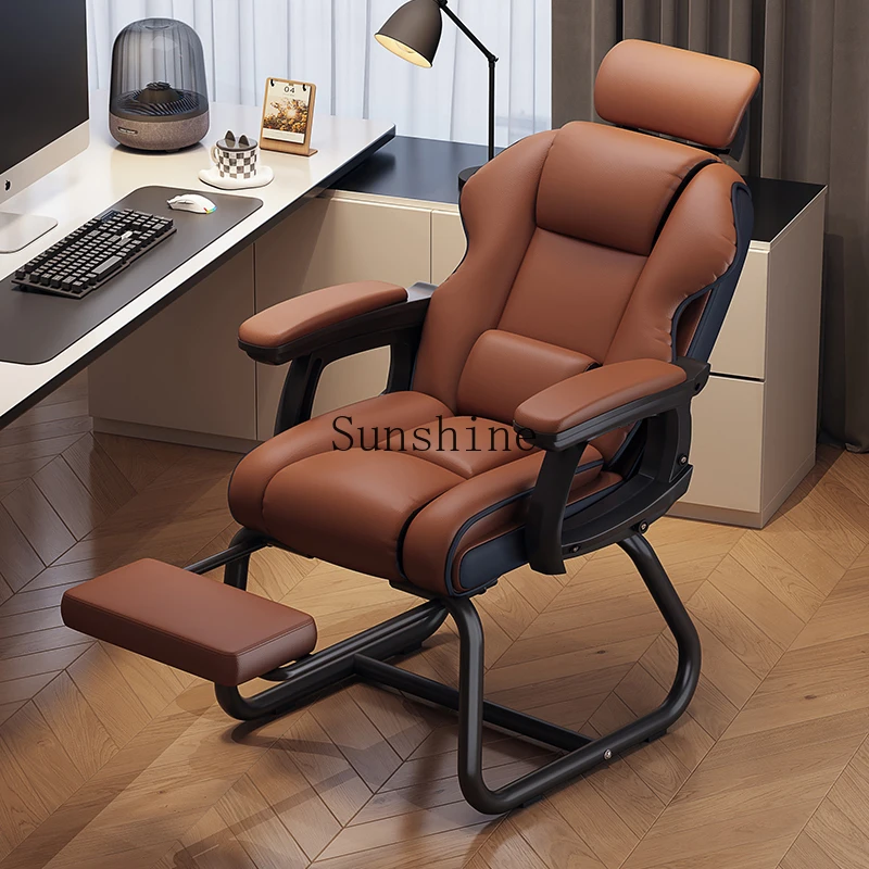 Computer dormitory bedroom reclining sofa e-sports chair back comfortable sedentary desk arched office seat