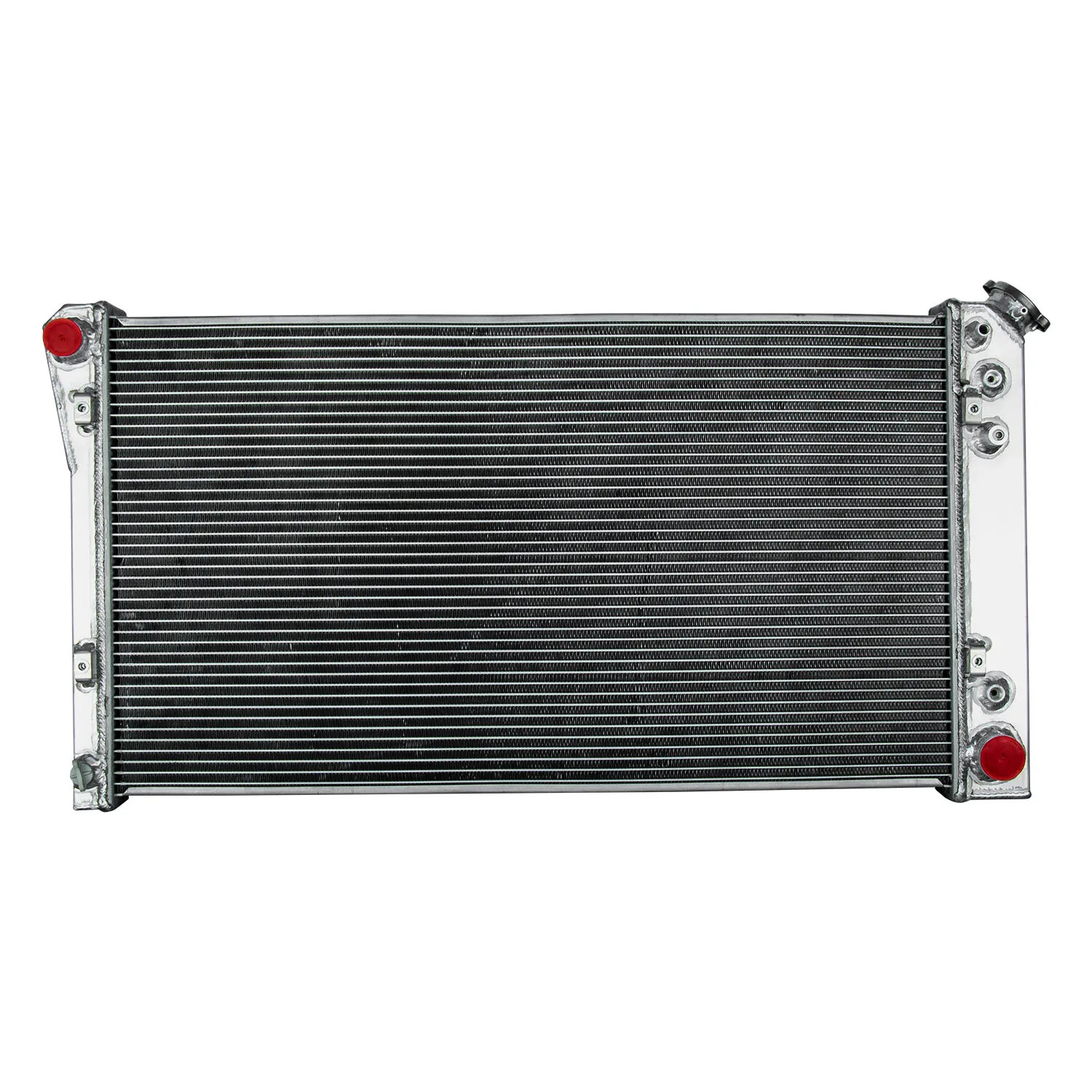 

GTGMOTO 3 Row Aluminum Radiator Cooling Replacement Assembly for Buick Roadmaster Chevy Caprice 5.7L V8 1991-1993