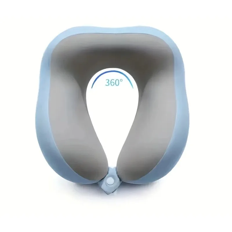 U-shaped Neck Pillow，Ergonomically Designed Medium Soft U-shaped Neck Pillow for Travel and Office