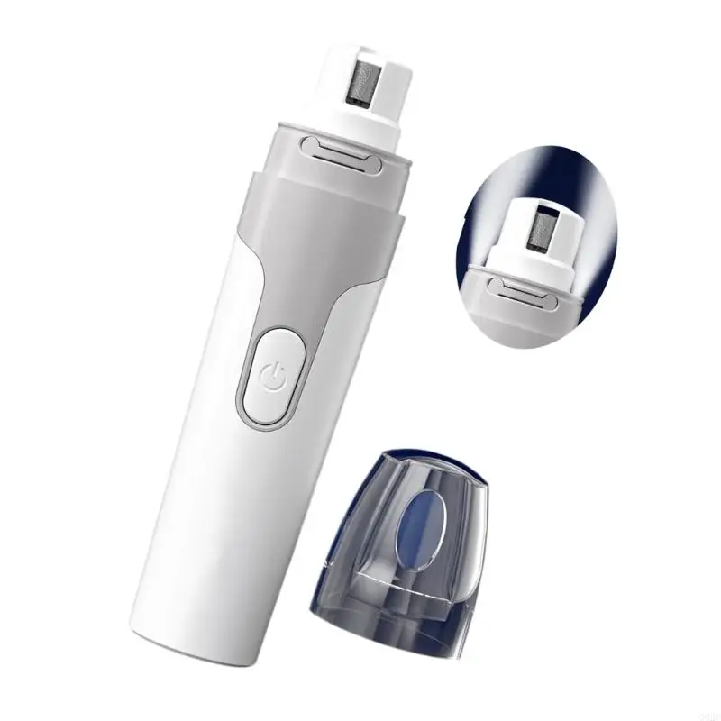 G92C Electric Pet Grinder With LED Light Cats Dogs Clippers Rechargeable Paws Cutter Pet Grooming Trimmer
