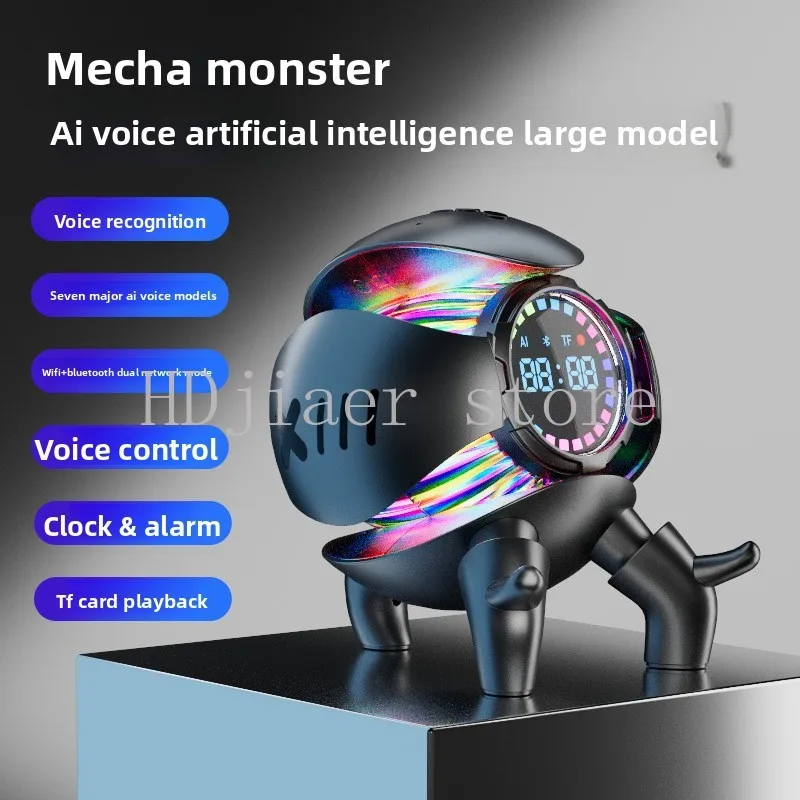 

2025 New Doubao AI Speaker DeepSeek - Smart Bluetooth Speaker | Office Desktop Mech Monster Speaker