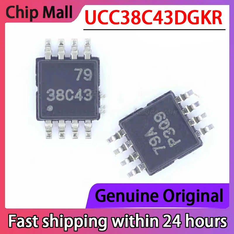 

10PCS UCC38C43DGKR 38C43 MSOP8 New Original Switch Mode Controller IC in Stock
